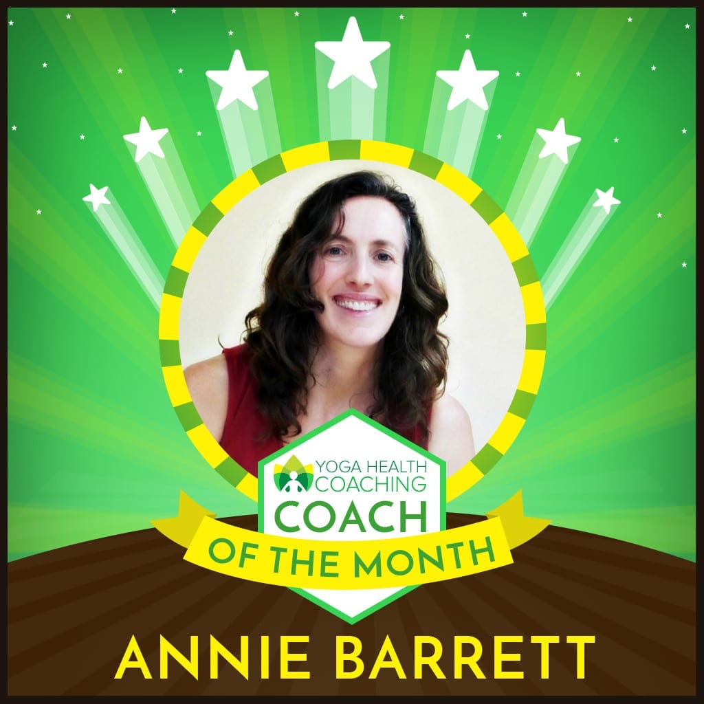 Coach of the Month-Annie Barrett