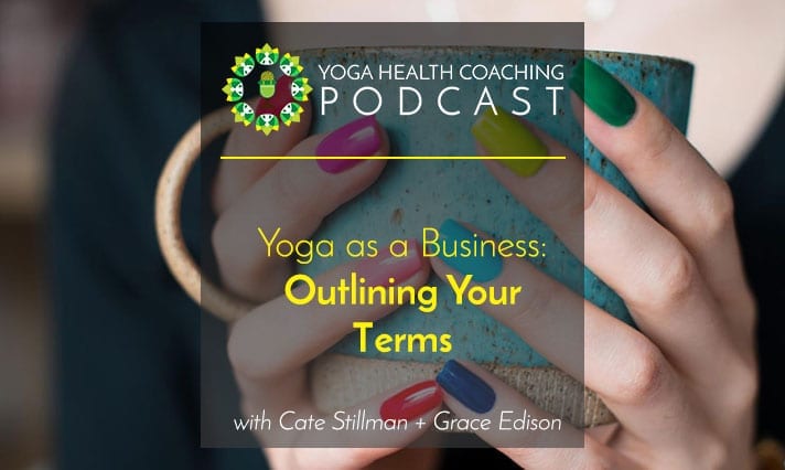 Yoga as a Business Outlining Your Terms