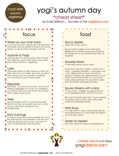 Autumn Cheatsheet
