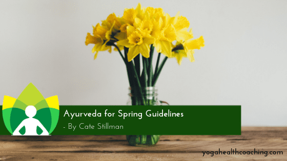 Ayurveda for Spring Guidelines